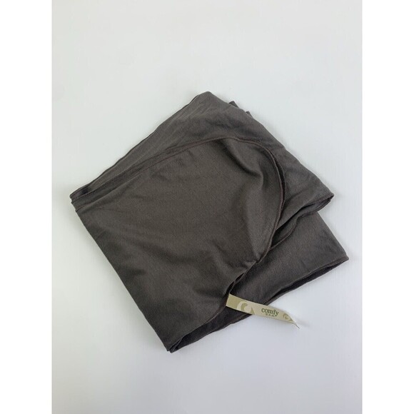 Comfy USA Comfy Scarf Brown Modal Spandex Stretch Jersey One Size New - Picture 1 of 7